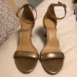 Old Navy Gold Heels